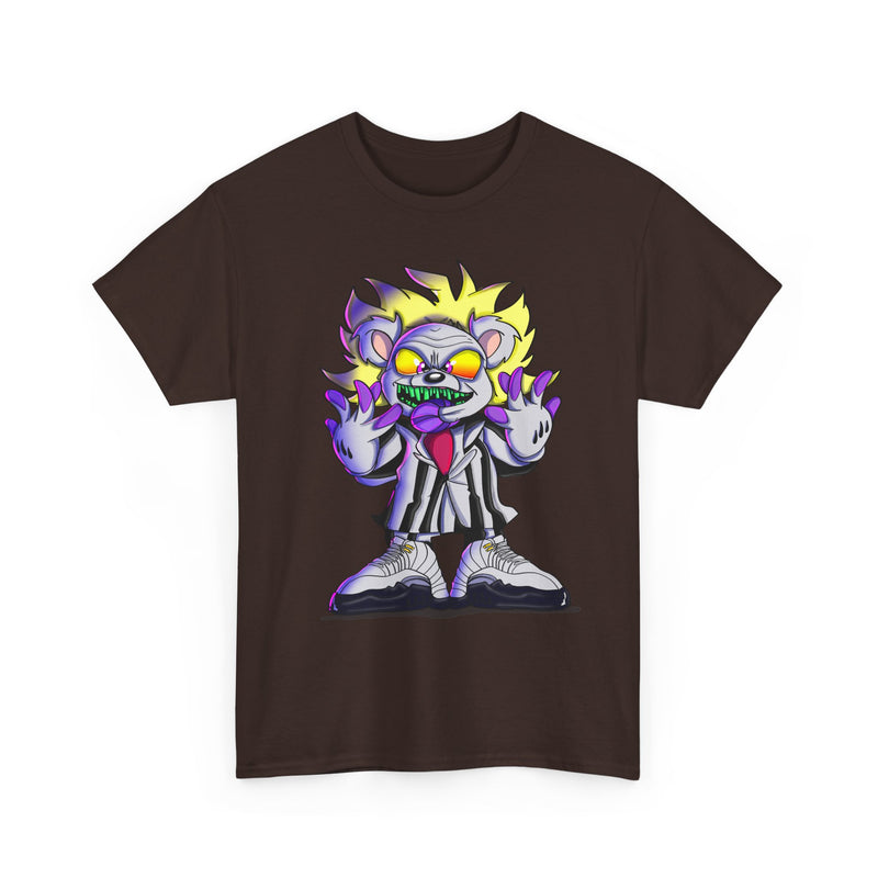 Neon Zombie Clown T-Shirt | Creepy Cartoon Horror Tee