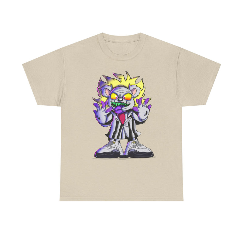 Neon Zombie Clown T-Shirt | Creepy Cartoon Horror Tee