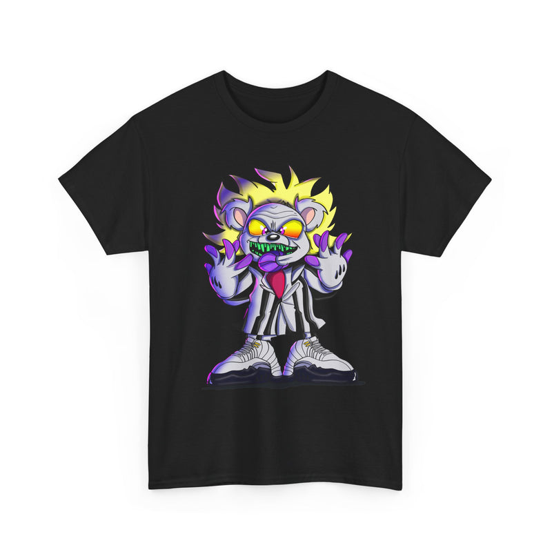 Neon Zombie Clown T-Shirt | Creepy Cartoon Horror Tee