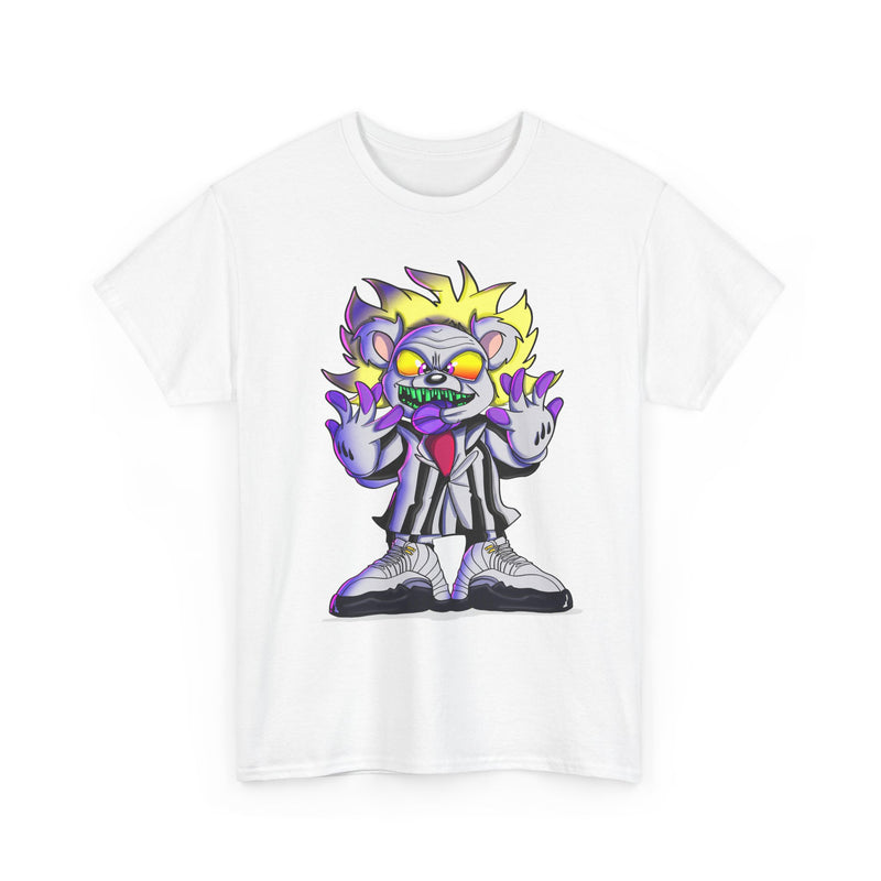 Neon Zombie Clown T-Shirt | Creepy Cartoon Horror Tee
