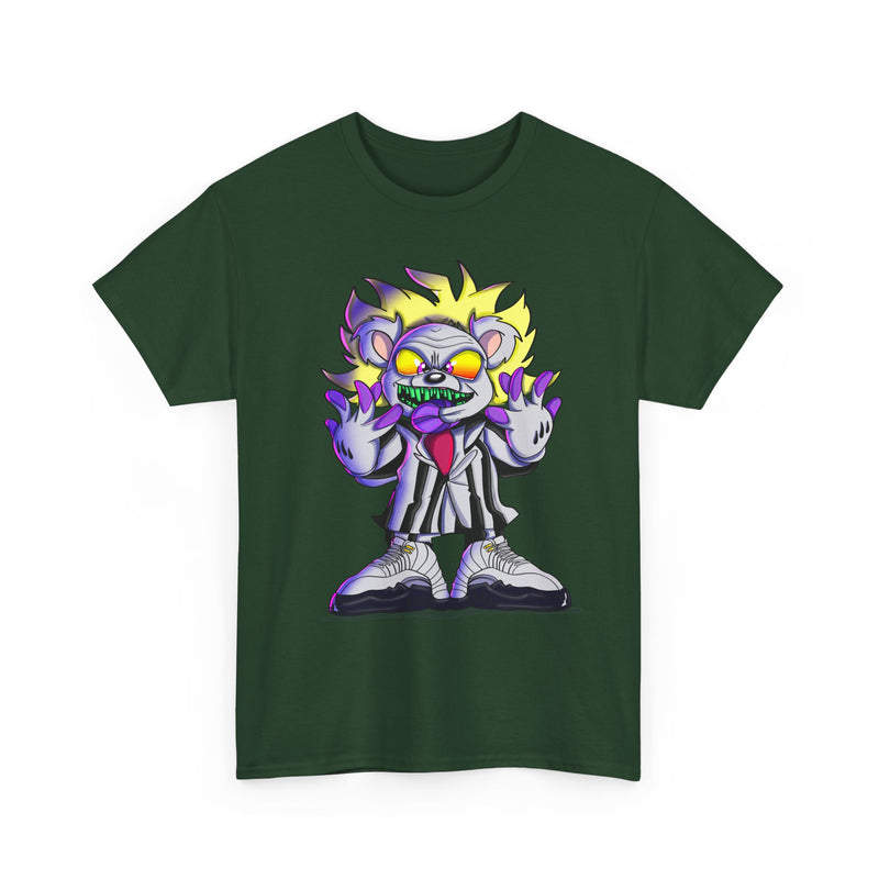 Neon Zombie Clown T-Shirt | Creepy Cartoon Horror Tee