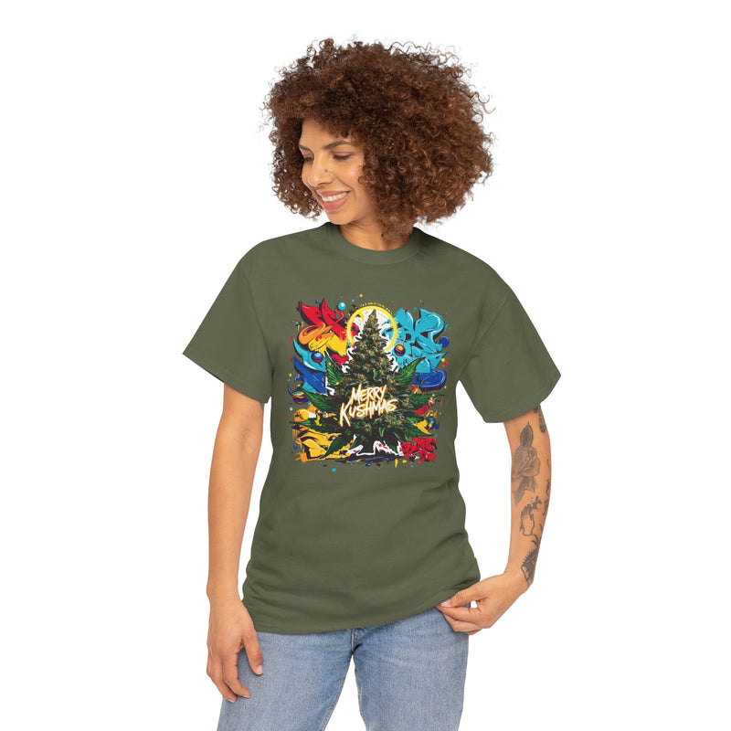 Merry Kwanzaa Festive Tree T-Shirt