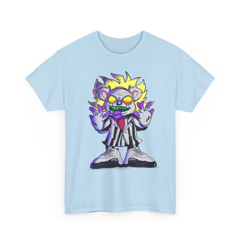 Neon Zombie Clown T-Shirt | Creepy Cartoon Horror Tee