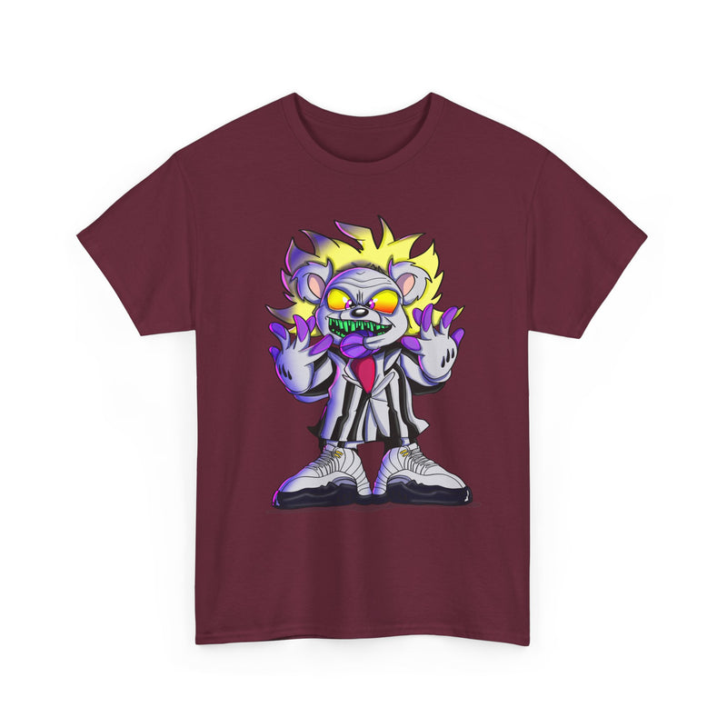 Neon Zombie Clown T-Shirt | Creepy Cartoon Horror Tee
