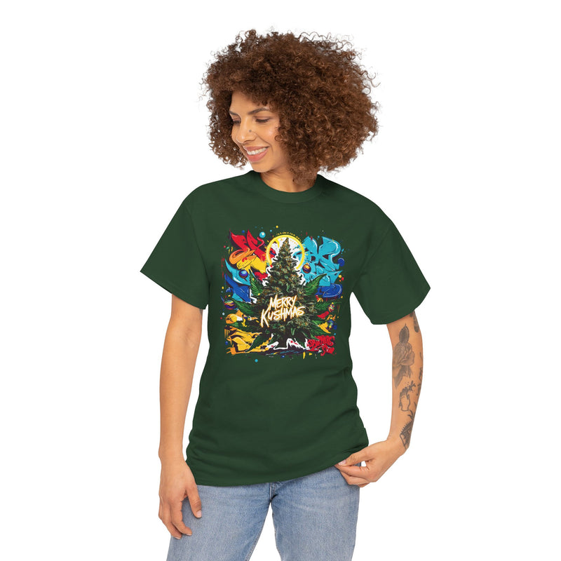 Merry Kwanzaa Festive Tree T-Shirt