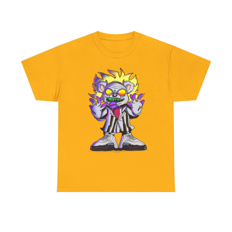 Neon Zombie Clown T-Shirt | Creepy Cartoon Horror Tee