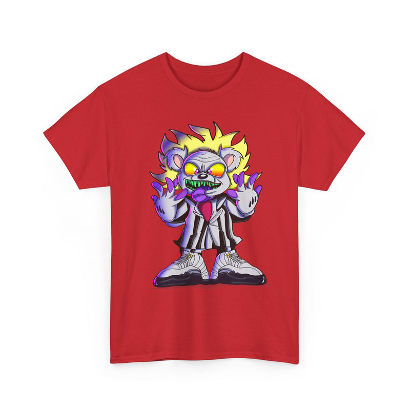 Neon Zombie Clown T-Shirt | Creepy Cartoon Horror Tee
