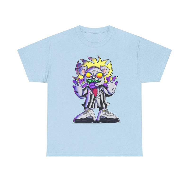 Neon Zombie Clown T-Shirt | Creepy Cartoon Horror Tee