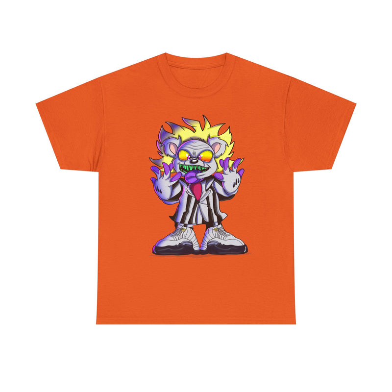 Neon Zombie Clown T-Shirt | Creepy Cartoon Horror Tee