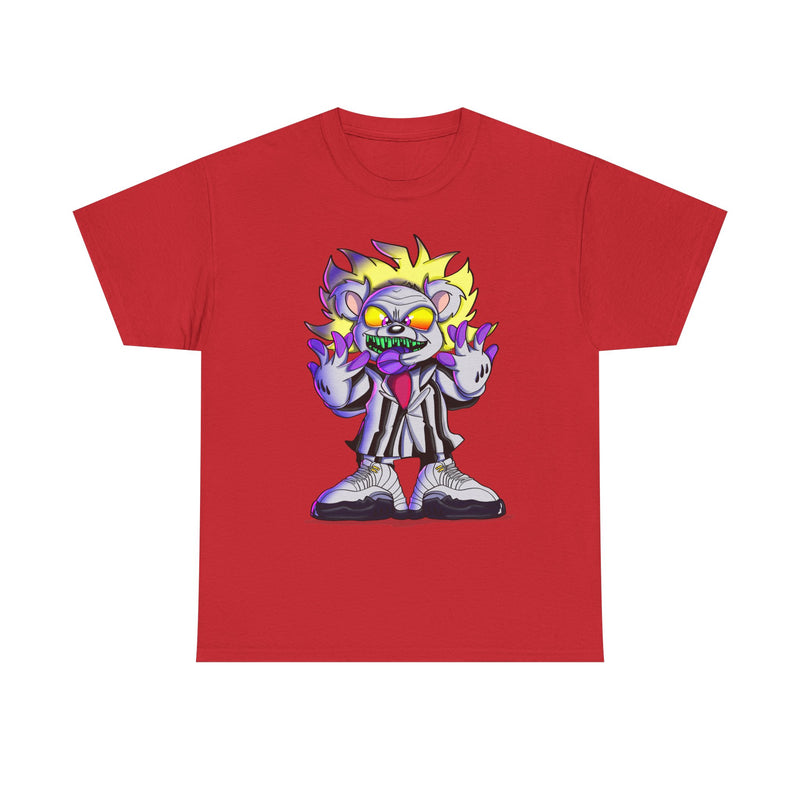 Neon Zombie Clown T-Shirt | Creepy Cartoon Horror Tee