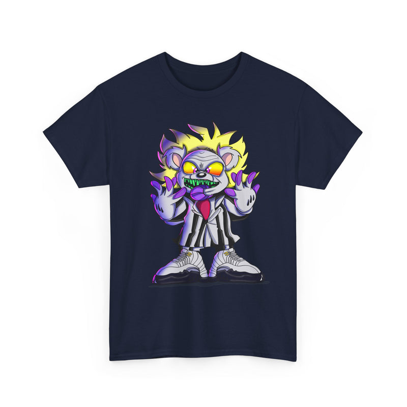 Neon Zombie Clown T-Shirt | Creepy Cartoon Horror Tee