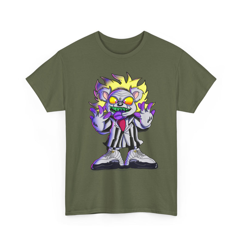 Neon Zombie Clown T-Shirt | Creepy Cartoon Horror Tee