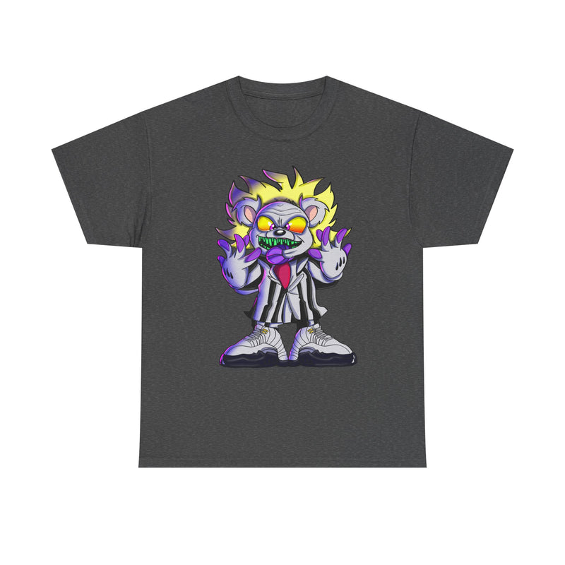 Neon Zombie Clown T-Shirt | Creepy Cartoon Horror Tee