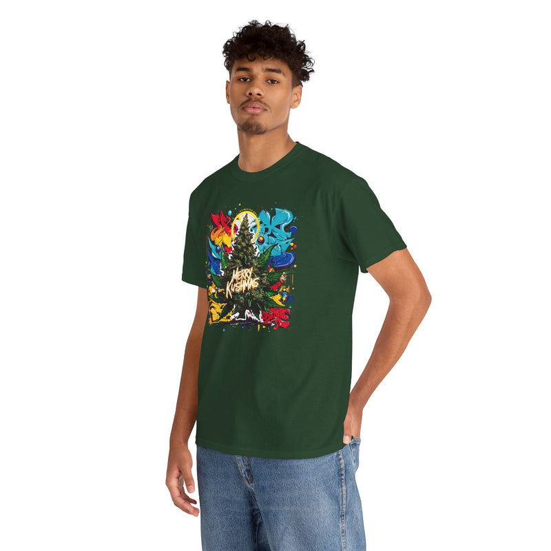 Merry Kwanzaa Festive Tree T-Shirt