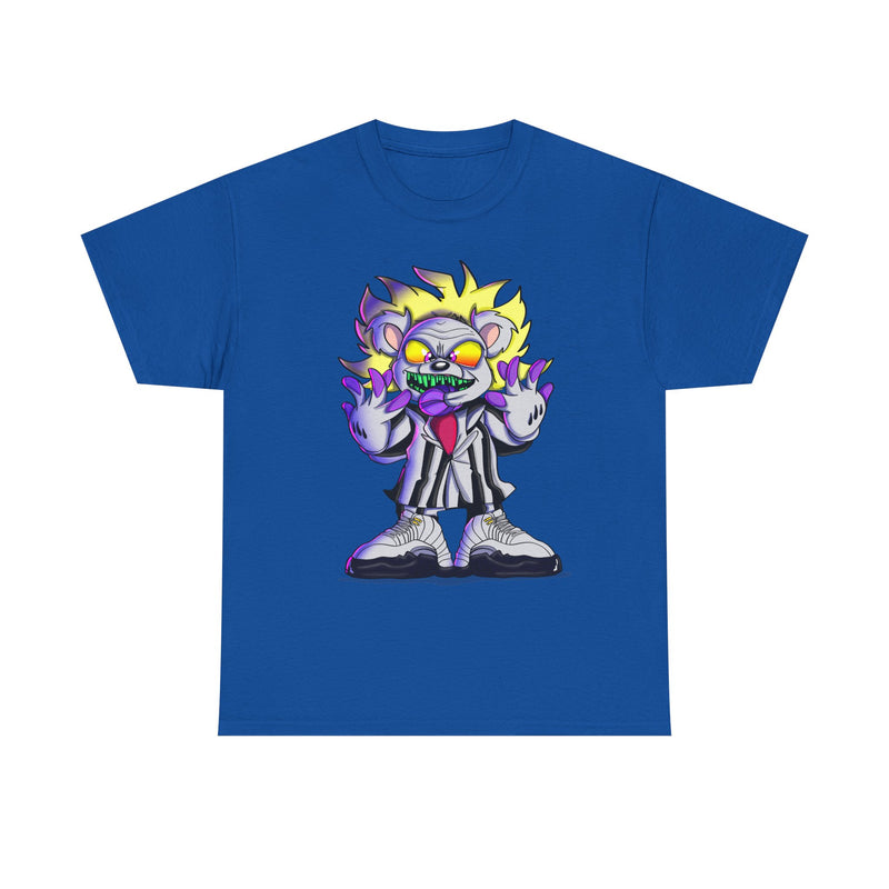 Neon Zombie Clown T-Shirt | Creepy Cartoon Horror Tee