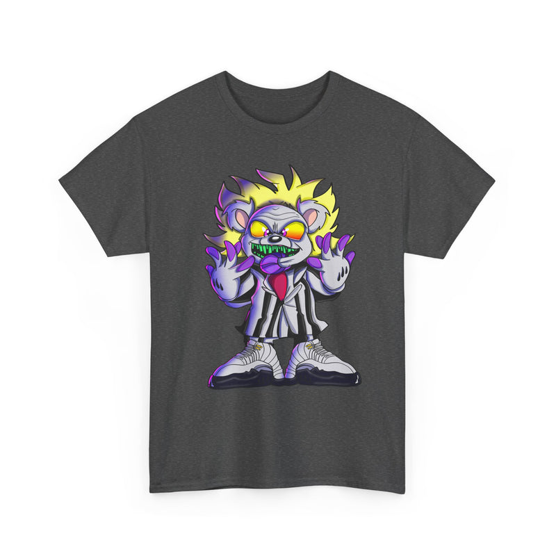 Neon Zombie Clown T-Shirt | Creepy Cartoon Horror Tee