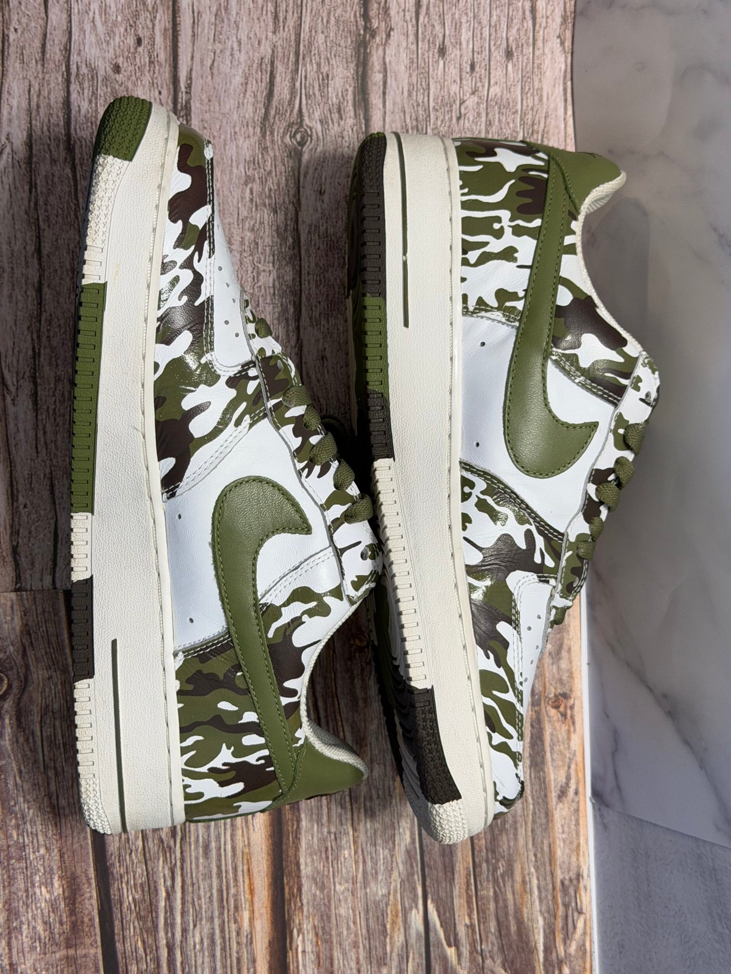 Nike Air Force 1 Low Camouflage Palm Green