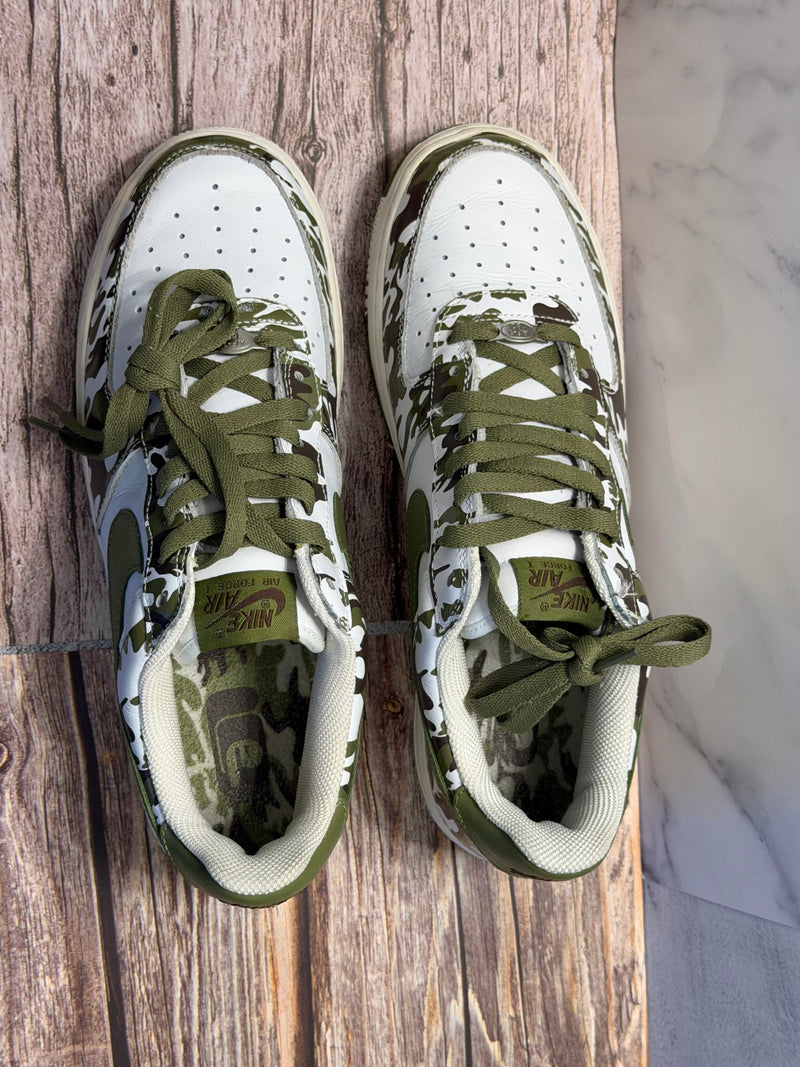 Nike Air Force 1 Low Camouflage Palm Green