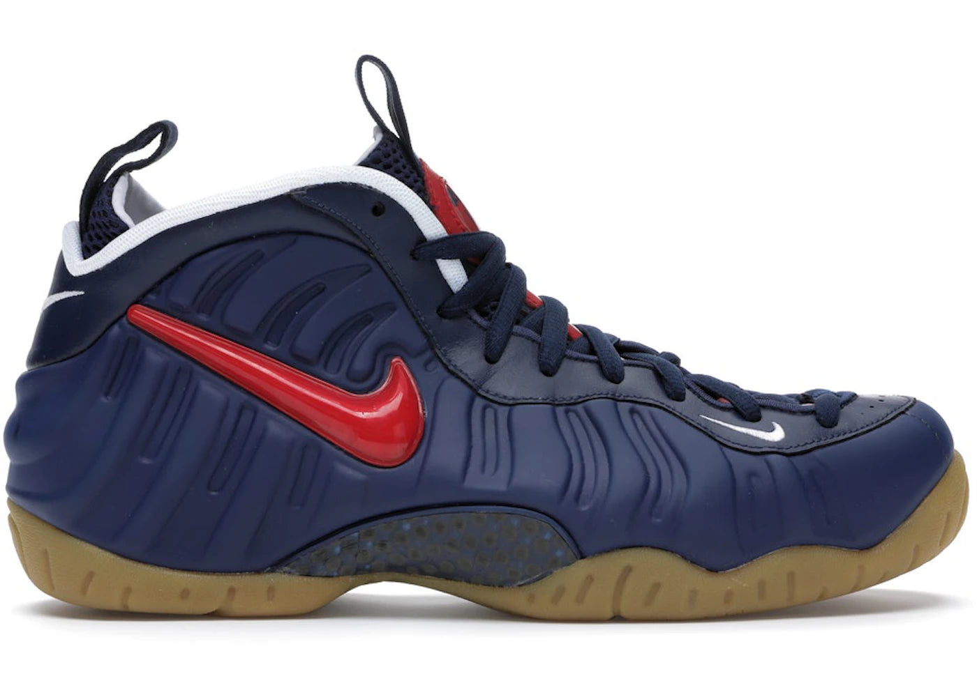 Nike Air Foamposite Pro Blue Void University Red
