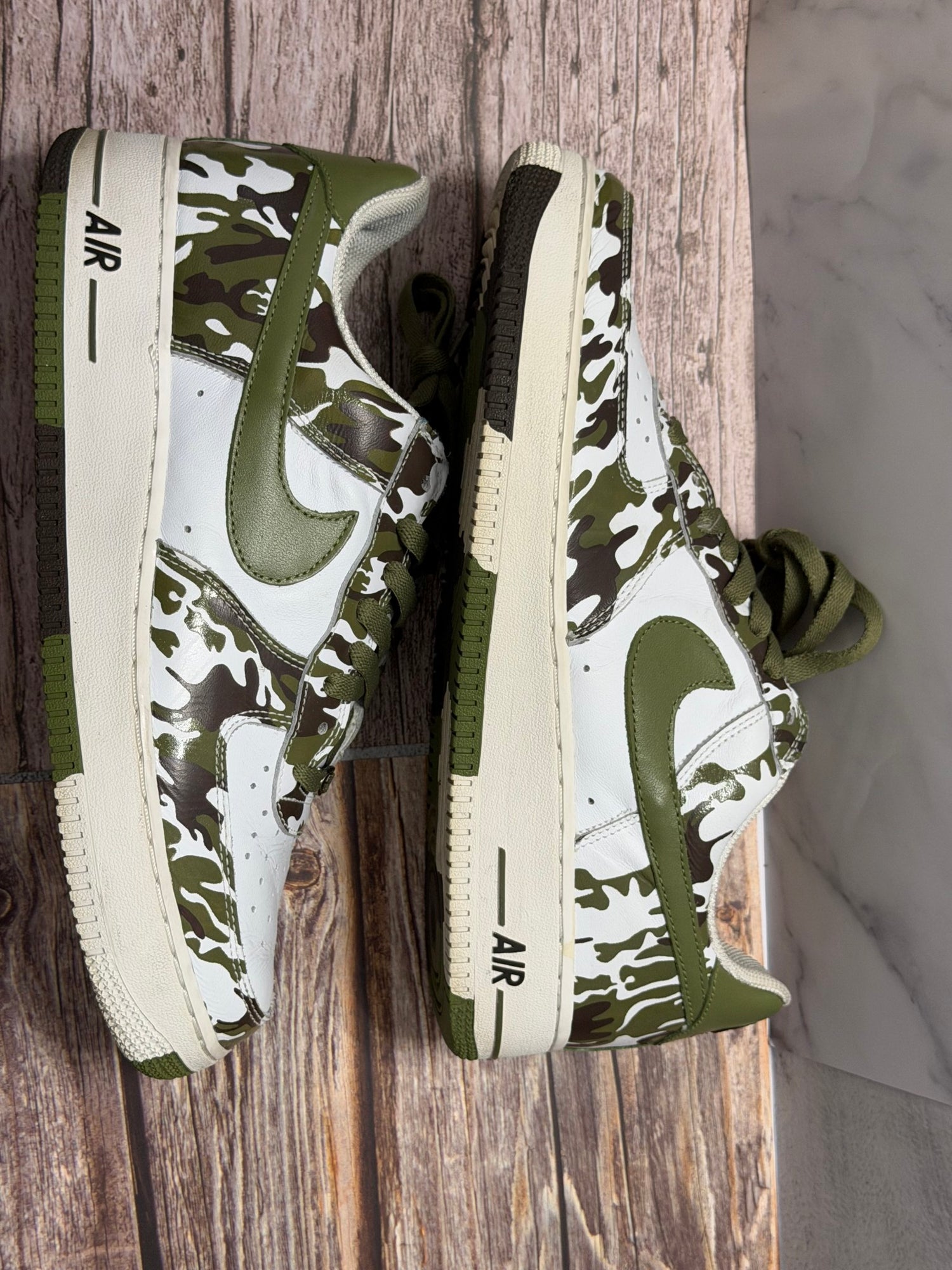 Nike Air Force 1 Low Camouflage Palm Green